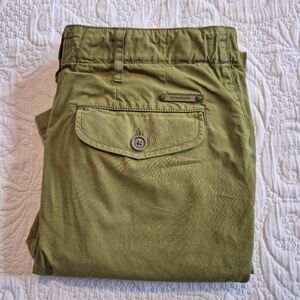 Burberry boys size 152cm or 12 years olive green trousers have some fade VGUC